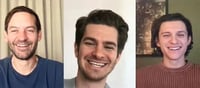 3 Spider Man Reunite again for Interview - Watch